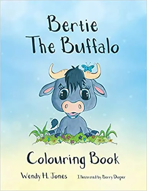 Bertie The Buffalo Colouring Book